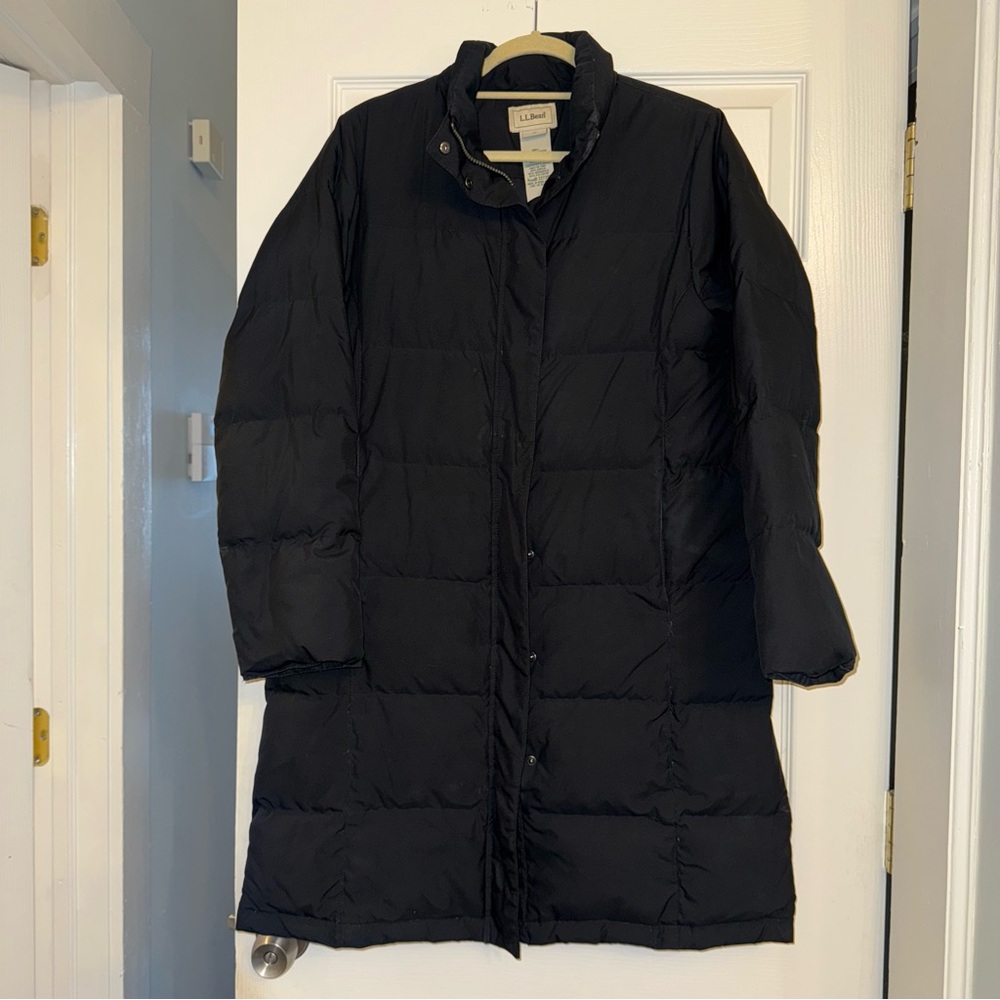 LL Bean Ultrawarm Down Fill Full Zip Parka Puffer